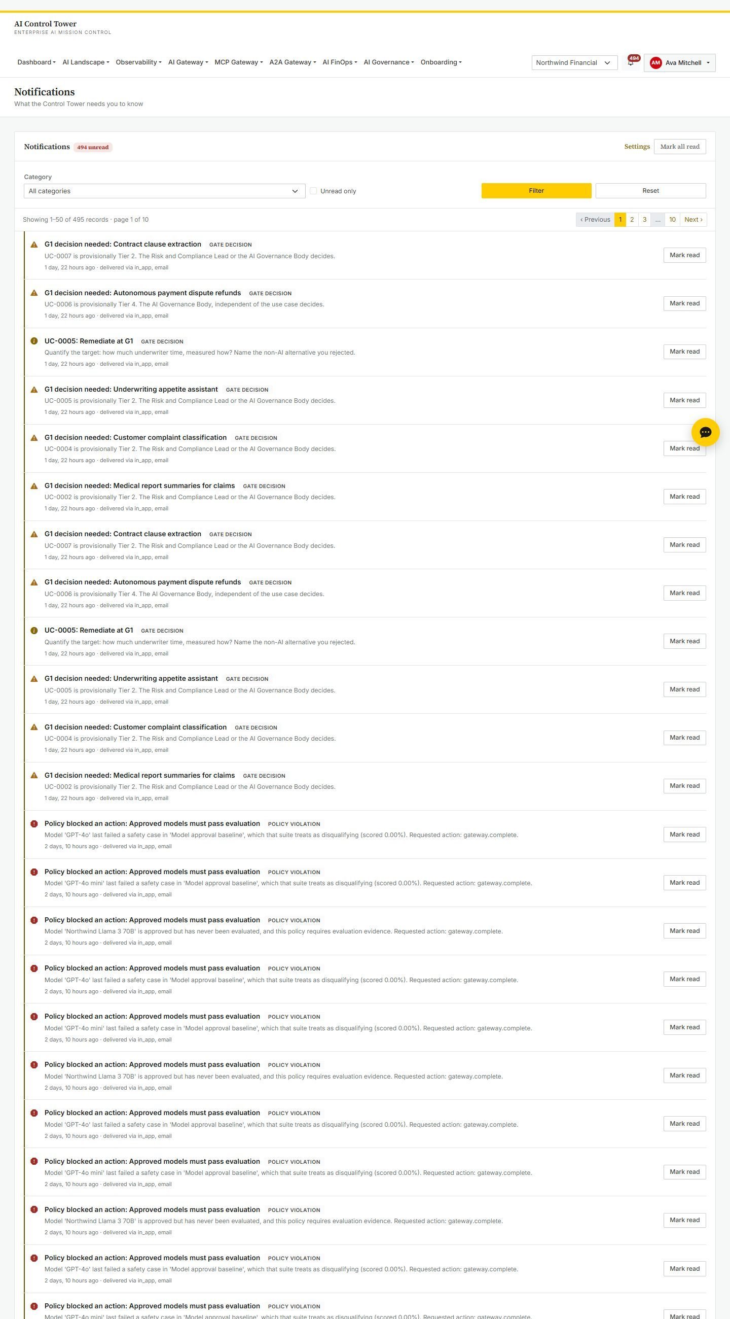 Notifications